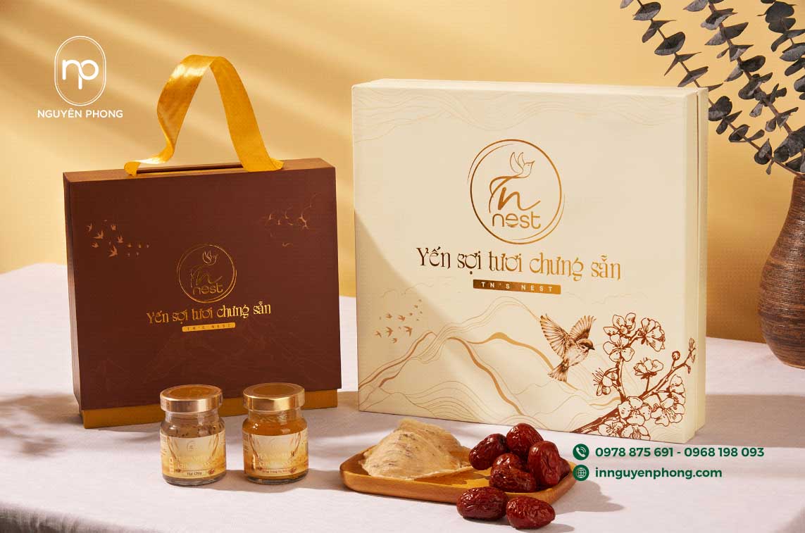 Lưu ý khi thiết kế hộp đựng yến